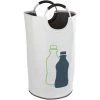 WENKO Collecteur De Bouteille Jumbo, Panier Poubelle Verre Avec Poignée Pour Le Transport, Capacité 69L, Polyester - Aluminium, 38 X 72 Cm, Multicolore 1 WENKO Collecteur De Bouteille Jumbo, Panier Poubelle Verre Avec Poignée Pour Le Transport, Capacité 69L, Polyester - Aluminium, 38 X 72 Cm, Multicolore -WENKO Soldes 16527934 1