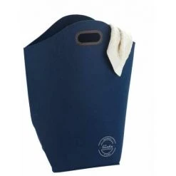 WENKO Panier à Linge Et Panier De Rangement En Feutre, Panier à Linge Sale Avec Poignée De Transport, Capacité 42L, Polyester, 45x60x25 Cm, Bleu 8 WENKO Panier à Linge Et Panier De Rangement En Feutre, Panier à Linge Sale Avec Poignée De Transport, Capacité 42L, Polyester, 45x60x25 Cm, Bleu -WENKO Soldes 16528013 2