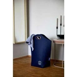 WENKO Panier à Linge Et Panier De Rangement En Feutre, Panier à Linge Sale Avec Poignée De Transport, Capacité 42L, Polyester, 45x60x25 Cm, Bleu 11 WENKO Panier à Linge Et Panier De Rangement En Feutre, Panier à Linge Sale Avec Poignée De Transport, Capacité 42L, Polyester, 45x60x25 Cm, Bleu -WENKO Soldes 16528013 5