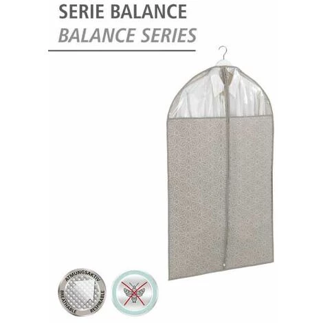 WENKO Housse Vêtement, M, 100 X 60 Cm, Balance 4 WENKO Housse Vêtement, M, 100 X 60 Cm, Balance – Image 2