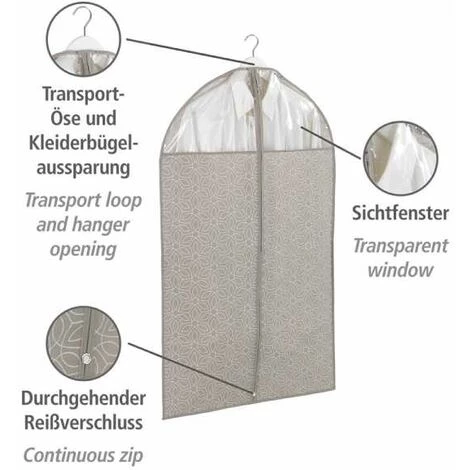 WENKO Housse Vêtement, M, 100 X 60 Cm, Balance 5 WENKO Housse Vêtement, M, 100 X 60 Cm, Balance – Image 3