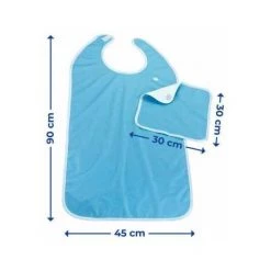 WENKO Tablier Avec Serviette De Table Bleu -WENKO Soldes 16528276 5