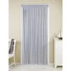 WENKO Rideau De Porte Gris-blanc, Rideau De Porte Interieur, Fixation Sans Perçage, Facile D'entretien Et Lavable, Polyester, 90x200 Cm, Gris - Blanc 1 WENKO Rideau De Porte Gris-blanc, Rideau De Porte Interieur, Fixation Sans Perçage, Facile D'entretien Et Lavable, Polyester, 90x200 Cm, Gris - Blanc -WENKO Soldes 16528447 1