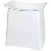 WENKO Tabouret Panier à Linge Wing, Panier à Linge Sale Avec Sac à Linge Amovible, Charge 120kg, Capacité 33L, Plastique, 45x48x33 Cm, Blanc 1 WENKO Tabouret Panier à Linge Wing, Panier à Linge Sale Avec Sac à Linge Amovible, Charge 120kg, Capacité 33L, Plastique, 45x48x33 Cm, Blanc -WENKO Soldes 16548338 1