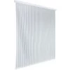 WENKO Store De Douche, Rideau De Douche Déroulant, Fixation Plafond, Matériel De Fixation Inclus, Aluminium - Plastique Recyclé Et Recyclable PEVA, 132x240x5 Cm, Blanc