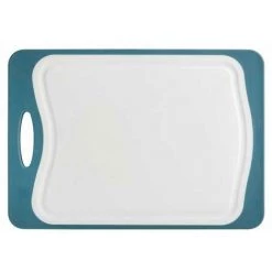 WENKO Planche à Découper Recto/verso Kombi S, Planche à Découper Bois Bambou - Plastique, 28.5x20 Cm, Marron - Blanc -WENKO Soldes 16636194 4