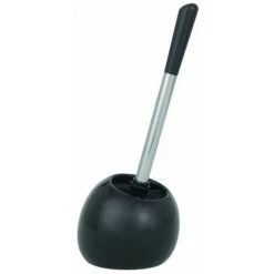 WENKO Set Accessoires Salle De Bain, Distributeur Savon Liquide, Porte Brosse à Dent, Brosse WC, Céramique, Polaris Noir 11 WENKO Set Accessoires Salle De Bain, Distributeur Savon Liquide, Porte Brosse à Dent, Brosse WC, Céramique, Polaris Noir -WENKO Soldes 18938996 5