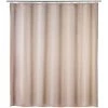 WENKO Rideau De Douche Antimoisissure, Rideau De Douche 180x200 Cm, Lavable En Machine Et Waterproof, 12 Anneaux Rideau De Douche En Plastique Blanc Inclus, 100% Polyester, 180x200 Cm, Beige 1 WENKO Rideau De Douche Antimoisissure, Rideau De Douche 180x200 Cm, Lavable En Machine Et Waterproof, 12 Anneaux Rideau De Douche En Plastique Blanc Inclus, 100% Polyester, 180x200 Cm, Beige -WENKO Soldes 18939011 1