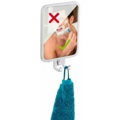 WENKO Miroir Anti Buée Premium Plus, Miroir Cosmétique Mural, Acier Inox, 13,5x20,5x6,5 Cm, Brillant 9 WENKO Miroir Anti Buée Premium Plus, Miroir Cosmétique Mural, Acier Inox, 13,5x20,5x6,5 Cm, Brillant -WENKO Soldes 18939081 3