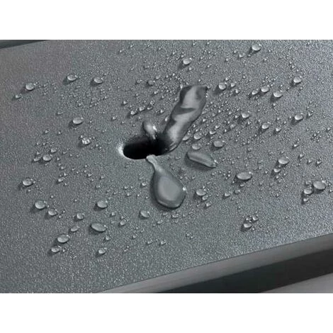 WENKO Tabouret De Douche Avec Accoudoir Et Dossier, Siège De Douche, Secura Premium, Aluminium - Plastique, 63x71,5 – 81,5x46,5 Cm, Gris 7 WENKO Tabouret De Douche Avec Accoudoir Et Dossier, Siège De Douche, Secura Premium, Aluminium - Plastique, 63x71,5 – 81,5x46,5 Cm, Gris – Image 5