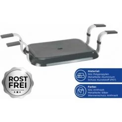 WENKO Siège De Baignoire Siège à Poser Sur La Baignoire, Secura Premium, Antidérapant, Aluminium - Plastique, 74x15,5x36 Cm, Gris 10 WENKO Siège De Baignoire Siège à Poser Sur La Baignoire, Secura Premium, Antidérapant, Aluminium - Plastique, 74x15,5x36 Cm, Gris -WENKO Soldes 18939148 4