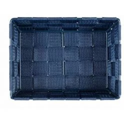 WENKO Panier salle de bain Adria Mini, rangement Salle De Bain, Long, Polypropylène, 19x9x14 Cm, Bleu Foncé 10 WENKO Panier salle de bain Adria Mini, rangement Salle De Bain, Long, Polypropylène, 19x9x14 Cm, Bleu Foncé -WENKO Soldes 18939191 4