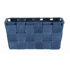 WENKO Panier salle de bain Adria Mini, rangement Salle De Bain, Long, Polypropylène, 19x9x14 Cm, Bleu Foncé 11 WENKO Panier salle de bain Adria Mini, rangement Salle De Bain, Long, Polypropylène, 19x9x14 Cm, Bleu Foncé -WENKO Soldes 18939191 5