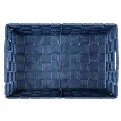 WENKO Panier salle de bain Adria, Rangement Salle De Bain S, Polypropylène, 30x20x15 Cm, bleu Foncé 9 WENKO Panier salle de bain Adria, Rangement Salle De Bain S, Polypropylène, 30x20x15 Cm, bleu Foncé -WENKO Soldes 18939197 3