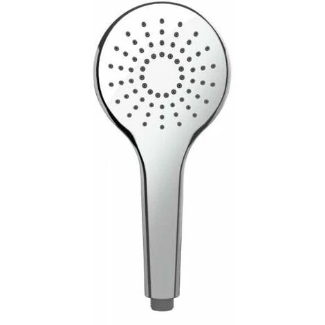 WENKO Pommeau De Douche Basic Jet D'eau De Pluie, Pommeau De Douche Universel Avec Embout Standard 1/2", Nettoyage Facile Du Calcaire, Plastique Chromé De Haute Qualité, ø12 Cm, Brillant 3 WENKO Pommeau De Douche Basic Jet D'eau De Pluie, Pommeau De Douche Universel Avec Embout Standard 1/2", Nettoyage Facile Du Calcaire, Plastique Chromé De Haute Qualité, ø12 Cm, Brillant