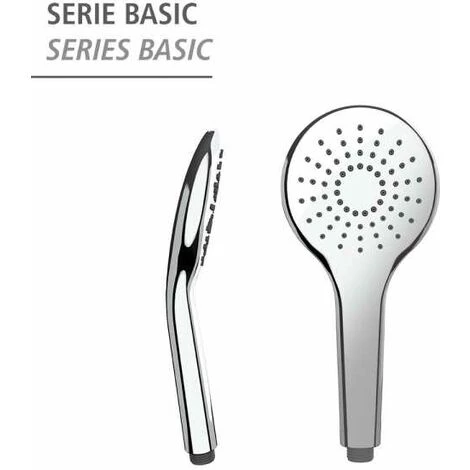 WENKO Pommeau De Douche Basic Jet D'eau De Pluie, Pommeau De Douche Universel Avec Embout Standard 1/2", Nettoyage Facile Du Calcaire, Plastique Chromé De Haute Qualité, ø12 Cm, Brillant 4 WENKO Pommeau De Douche Basic Jet D'eau De Pluie, Pommeau De Douche Universel Avec Embout Standard 1/2", Nettoyage Facile Du Calcaire, Plastique Chromé De Haute Qualité, ø12 Cm, Brillant – Image 2