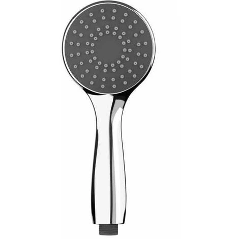 WENKO Pommeau De Douche Watersaving, Pommeau De Douche économie D'eau, Jusqu'à 40% D'économie D'eau Sans Compromis Sur La Pression D'eau, Embout Universel 1/2", Plastique ABS, ø9,6 Cm, Chromé - Gris 3 WENKO Pommeau De Douche Watersaving, Pommeau De Douche économie D'eau, Jusqu'à 40% D'économie D'eau Sans Compromis Sur La Pression D'eau, Embout Universel 1/2", Plastique ABS, ø9,6 Cm, Chromé - Gris