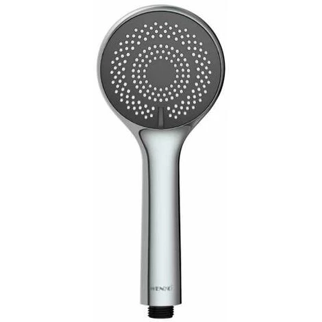 WENKO Pommeau De Douche Watersaving, Pommeau De Douche 3 Jets, Jusqu'à 40% D'économie D'eau Sans Compromis Sur La Pression D'eau, Embout Universel 1/2", Plastique ABS, ø9,6 Cm, Chromé - Gris 3 WENKO Pommeau De Douche Watersaving, Pommeau De Douche 3 Jets, Jusqu'à 40% D'économie D'eau Sans Compromis Sur La Pression D'eau, Embout Universel 1/2", Plastique ABS, ø9,6 Cm, Chromé - Gris