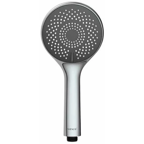 WENKO Pommeau De Douche Watersaving, Pommeau De Douche 5 Jets, Jusqu'à 40% D'économie D'eau Sans Compromis Sur La Pression D'eau, Embout Universel 1/2", Plastique ABS, ø11 Cm, Chromé - Gris 3 WENKO Pommeau De Douche Watersaving, Pommeau De Douche 5 Jets, Jusqu'à 40% D'économie D'eau Sans Compromis Sur La Pression D'eau, Embout Universel 1/2", Plastique ABS, ø11 Cm, Chromé - Gris