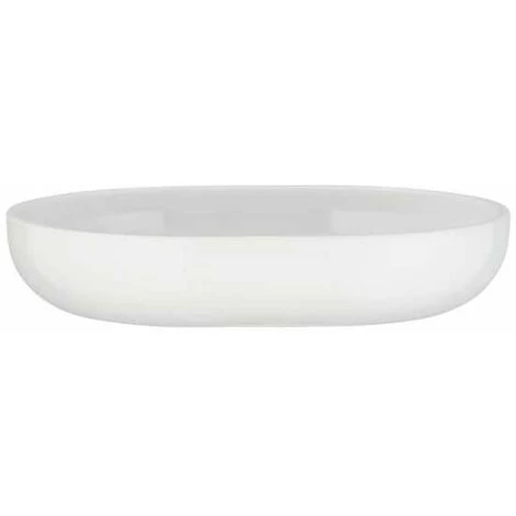 WENKO Porte Savon Posa, Support Savon, Plastique Sans BPA, 12x2,5x9 Cm, Blanc - Chromé 5 WENKO Porte Savon Posa, Support Savon, Plastique Sans BPA, 12x2,5x9 Cm, Blanc - Chromé – Image 3