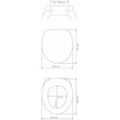 WENKO Abattant WC Avec Frein De Chute Vorno, Abattant WC Clipsable, Fixation Acier Inox "fix Clip" Duroplastique Antibactérien, 35x44,5 Cm, Blanc 11 WENKO Abattant WC Avec Frein De Chute Vorno, Abattant WC Clipsable, Fixation Acier Inox "fix Clip" Duroplastique Antibactérien, 35x44,5 Cm, Blanc -WENKO Soldes 18939392 5