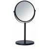 WENKO Miroir Grossissant X3 Assisi, Miroir Grossissant Sur Pied, Ø 16 Cm, Acier, 18,5x34,5x15 Cm, Noir 2 WENKO Miroir Grossissant X3 Assisi, Miroir Grossissant Sur Pied, Ø 16 Cm, Acier, 18,5x34,5x15 Cm, Noir -WENKO Soldes 18939439 1