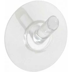 WENKO Static-Loc® Crochet Moyen Transparent