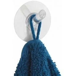 WENKO Static-Loc® Crochet Moyen Transparent -WENKO Soldes 18939474 3