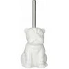 WENKO Brosse WC Originale Bulldog, Brosse WC Silicone Noire, Céramique, 12x19,5x15,5 Cm, Blanc 1 WENKO Brosse WC Originale Bulldog, Brosse WC Silicone Noire, Céramique, 12x19,5x15,5 Cm, Blanc -WENKO Soldes 18939615 1