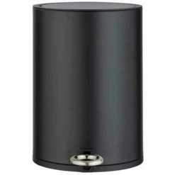 WENKO Petite Poubelle Salle De Bain à Pédale Monza, Capacité 3L, Poubelle Avec Frein De Chute "Easy-Close", Acier, 18,5x25,5x24,5 Cm, Noir Mat 7 WENKO Petite Poubelle Salle De Bain à Pédale Monza, Capacité 3L, Poubelle Avec Frein De Chute "Easy-Close", Acier, 18,5x25,5x24,5 Cm, Noir Mat -WENKO Soldes 18939637 2