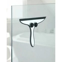 WENKO Raclette Salle De Bain Ibos, Raclette De Douche, Fixation Ventouse, Plastique, 23x20x2,5 Cm, Blanc - Noir 11 WENKO Raclette Salle De Bain Ibos, Raclette De Douche, Fixation Ventouse, Plastique, 23x20x2,5 Cm, Blanc - Noir -WENKO Soldes 18939649 5