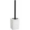 WENKO Brosse WC Villata, Brosse WC Noire, Polyrésine Effet Pierre Naturelle, 11,2x37x10 Cm, Blanc 2 WENKO Brosse WC Villata, Brosse WC Noire, Polyrésine Effet Pierre Naturelle, 11,2x37x10 Cm, Blanc -WENKO Soldes 18939757 1