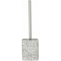 WENKO Brosse WC Terrazzo, Brosse WC Noire, Polyrésine, 10x37x10 Cm, Gris 6 WENKO Brosse WC Terrazzo, Brosse WC Noire, Polyrésine, 10x37x10 Cm, Gris -WENKO Soldes 18939790 2