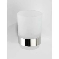 WENKO Porte Brosse à Dent Mural Uno Mezzano, Gobelet Salle De Bain Mural, Acier Inox - Verre Satiné, 7x9,5x10,5 Cm, Brillant 11 WENKO Porte Brosse à Dent Mural Uno Mezzano, Gobelet Salle De Bain Mural, Acier Inox - Verre Satiné, 7x9,5x10,5 Cm, Brillant -WENKO Soldes 18939937 5