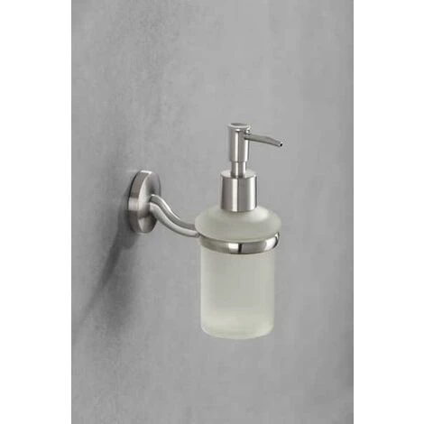 WENKO Distributeur Savon Liquide Mural Cuba, Capacité 180 Ml, Zinc, 7x17x11,5 Cm, Mat 6 WENKO Distributeur Savon Liquide Mural Cuba, Capacité 180 Ml, Zinc, 7x17x11,5 Cm, Mat – Image 4