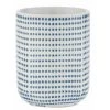 WENKO Gobelet Salle De Bain Nole, Porte Brosse à Dent, Céramique à Pois Peint à La Main, Ø 7,5 X 9,5 Cm, Bleu - Blanc 2 WENKO Gobelet Salle De Bain Nole, Porte Brosse à Dent, Céramique à Pois Peint à La Main, Ø 7,5 X 9,5 Cm, Bleu - Blanc -WENKO Soldes 18940214 1