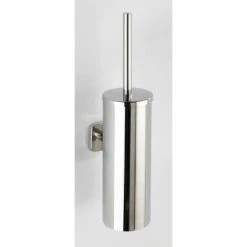 WENKO Brosse WC Noire Murale Mezzano, Brosse WC Suspendue, Design Fermé, Acier Inox, 9x40,5x13 Cm, Brillant 9 WENKO Brosse WC Noire Murale Mezzano, Brosse WC Suspendue, Design Fermé, Acier Inox, 9x40,5x13 Cm, Brillant -WENKO Soldes 18940276 3
