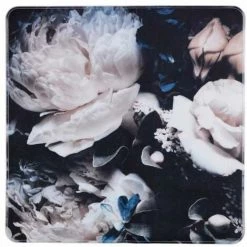 WENKO Tapis De Douche Peony, Tapis De Douche Antidérapant, Plastique, 54x54 Cm, Multicolore