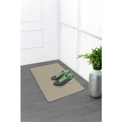 WENKO Tapis Salle De Bain Antidérapant, Tapis De Bain Intérieur Et Extérieur, Loop, Plastique, 40x60 Cm, Taupe -WENKO Soldes 18940352 3
