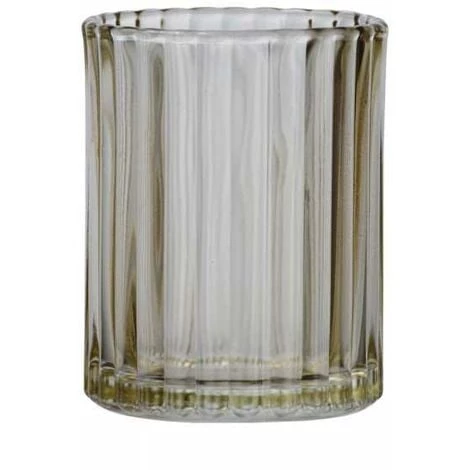 WENKO Support Brosse à Dent Vetro, Gobelet Salle De Bain, Porte Brosse à Dent En Verre à Relief, Verre, 7,5x10x7,5 Cm, Marron Transparent 3 WENKO Support Brosse à Dent Vetro, Gobelet Salle De Bain, Porte Brosse à Dent En Verre à Relief, Verre, 7,5x10x7,5 Cm, Marron Transparent