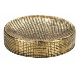 WENKO Porte Savon Céramique, Porte Savon Rond Rivara, Céramique à Relief Peint à La Main, Ø 10 X 2,5 Cm, Doré 8 WENKO Porte Savon Céramique, Porte Savon Rond Rivara, Céramique à Relief Peint à La Main, Ø 10 X 2,5 Cm, Doré -WENKO Soldes 18940485 2