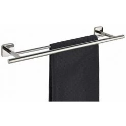WENKO Porte Serviettes Salle De Bain Mural Duo Mezzano, 2 Barres Porte Serviettes, Fixation Murale, Acier Inox, 60x5,5x14 Cm, Brillant 10 WENKO Porte Serviettes Salle De Bain Mural Duo Mezzano, 2 Barres Porte Serviettes, Fixation Murale, Acier Inox, 60x5,5x14 Cm, Brillant -WENKO Soldes 18940562 4
