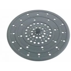 WENKO Grille Lavabo Silicone Sava, Filtre évier Cuisine Silicone, Filtre Les Résidus De Nourriture - Cheveux Et Protège Les Canalisations, Silicone, Ø 12x0,3 Cm, Gris 8 WENKO Grille Lavabo Silicone Sava, Filtre évier Cuisine Silicone, Filtre Les Résidus De Nourriture - Cheveux Et Protège Les Canalisations, Silicone, Ø 12x0,3 Cm, Gris -WENKO Soldes 18940655 2