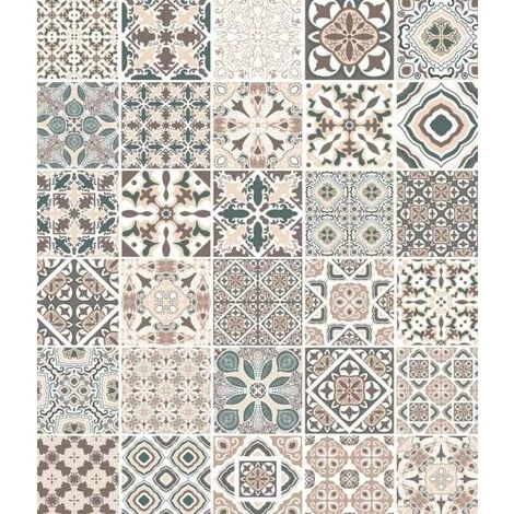 WENKO Fond De Hotte, Crédence Cuisine Verre, "Carreaux De Ciment", Verre Trempé, 60x70 Cm, Multicolore 3 WENKO Fond De Hotte, Crédence Cuisine Verre, "Carreaux De Ciment", Verre Trempé, 60x70 Cm, Multicolore