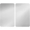 WENKO Protection Plaque De Cuisson, Cache Plaque De Cuisson En Verre, Lot De 2, Verre Trempé, 30x52 Cm, Argent 1 WENKO Protection Plaque De Cuisson, Cache Plaque De Cuisson En Verre, Lot De 2, Verre Trempé, 30x52 Cm, Argent -WENKO Soldes 18940673 1