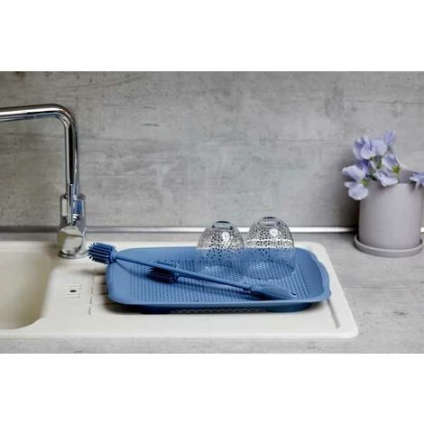 WENKO Goupillon Silicone Sia, Goupillon Biberon, Goupillon Bouteille Isotherme, Silicone, Extra Longue Ø3.5 X 25 Cm, Bleu 6 WENKO Goupillon Silicone Sia, Goupillon Biberon, Goupillon Bouteille Isotherme, Silicone, Extra Longue Ø3.5 X 25 Cm, Bleu – Image 4