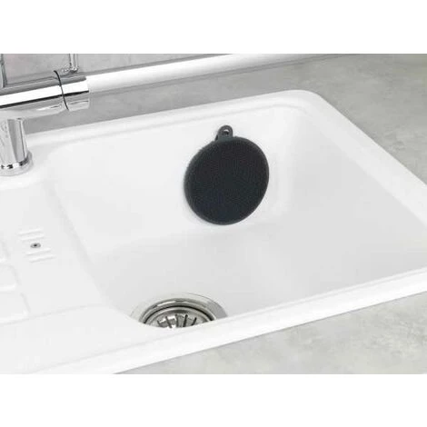 WENKO Éponge Silicone Vaisselle Soft, Lot De 2 éponges Pour Une Vaisselle Sans Rayures, éponge Hygiénique Adaptée Au Lave-vaisselle, Silicone, Ø 12x1,2 Cm, Gris-bleu 7 WENKO Éponge Silicone Vaisselle Soft, Lot De 2 éponges Pour Une Vaisselle Sans Rayures, éponge Hygiénique Adaptée Au Lave-vaisselle, Silicone, Ø 12x1,2 Cm, Gris-bleu – Image 5