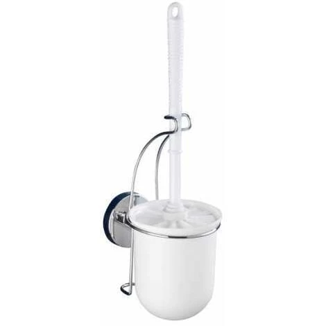 WENKO Vacuum-Loc® Ensemble WC : Brosse WC Suspendu Et Porte Papier Toilette Mural, Milazzo 6 WENKO Vacuum-Loc® Ensemble WC : Brosse WC Suspendu Et Porte Papier Toilette Mural, Milazzo – Image 4