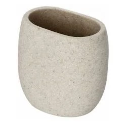 WENKO Set D'accessoires De Salle De Bain, Distributeur Savon Liquide, Porte Brosse à Dent, Puro Effet Sable Beige 8 WENKO Set D'accessoires De Salle De Bain, Distributeur Savon Liquide, Porte Brosse à Dent, Puro Effet Sable Beige -WENKO Soldes 18940924 2