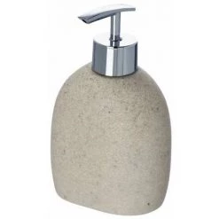 WENKO Set D'accessoires De Salle De Bain, Distributeur Savon Liquide, Porte Brosse à Dent, Puro Effet Sable Beige 10 WENKO Set D'accessoires De Salle De Bain, Distributeur Savon Liquide, Porte Brosse à Dent, Puro Effet Sable Beige -WENKO Soldes 18940924 4